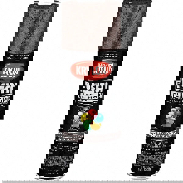 Acrylic Enamel Spray Paint: Cocoa Brown, Hammertone, 12 oz